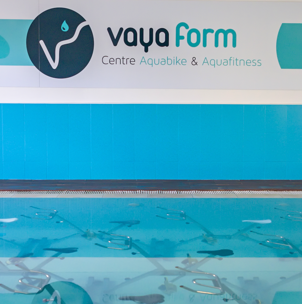 Cours d'aquabike au centre VayaForm Montpellier